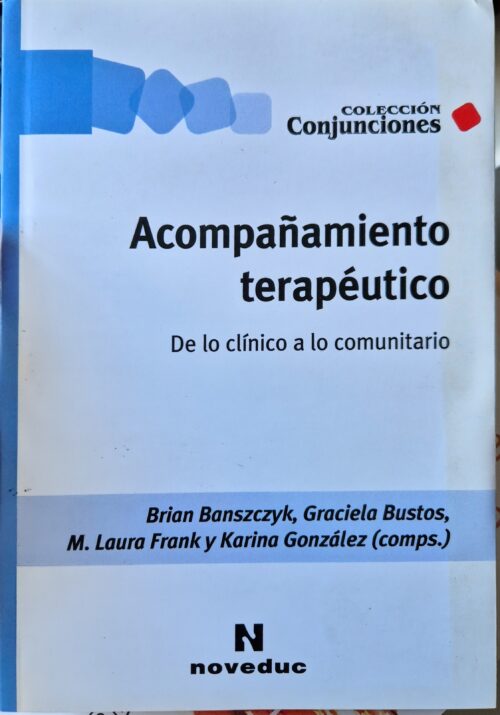 capa do livro acompaãmiento terapéutico: de lo clínico a lo comunitário